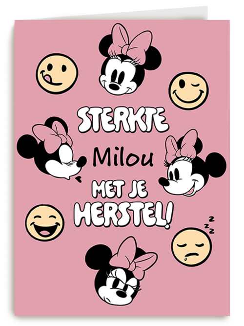 Kaart Hallmark | Botbreuk | Disney Beterschap Sterkte Met Je Herstel
