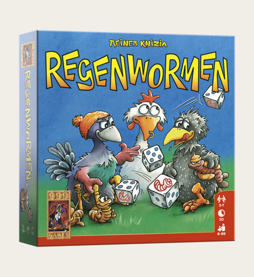 Regenwormen Dobbelspel Vanaf 8 Jaar