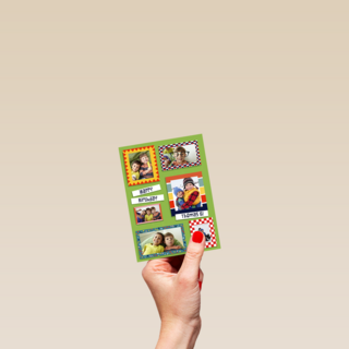 Verjaardag Jongen Foto Collages