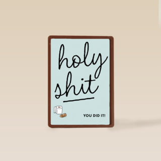 compliment kaart holy shit you did it