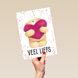 valentijnskaart forever friends Veel liefs