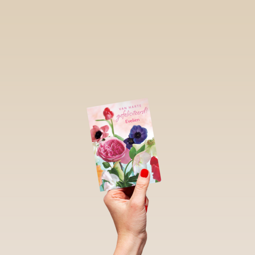 bloemen roze en paars