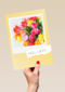 lente kaart boeket bloemen veel liefs