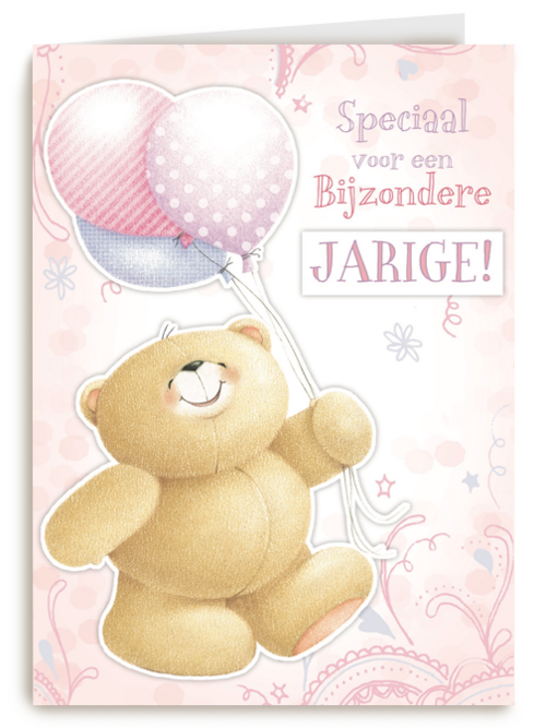 Verjaardagskaart Hallmark | Beer Met Ballon Jarig