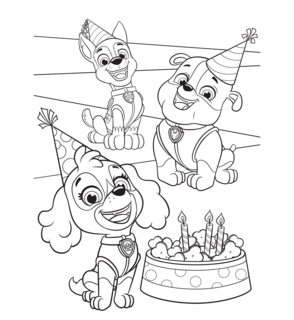 Paw Patrol Kleurboek