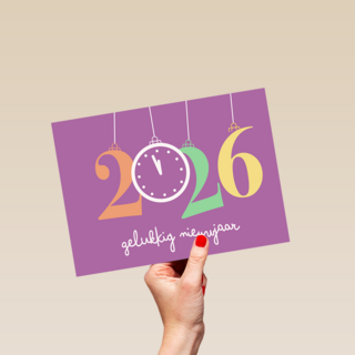 Nieuwjaar 2026 Gelukkig nieuwjaar
