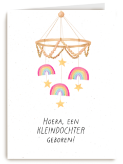 Geboortefelicitatie kleindochter