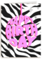 verjaardag kaart hip happy birthday pink balloon