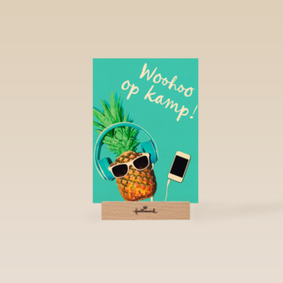 woohoo op kamp ananas