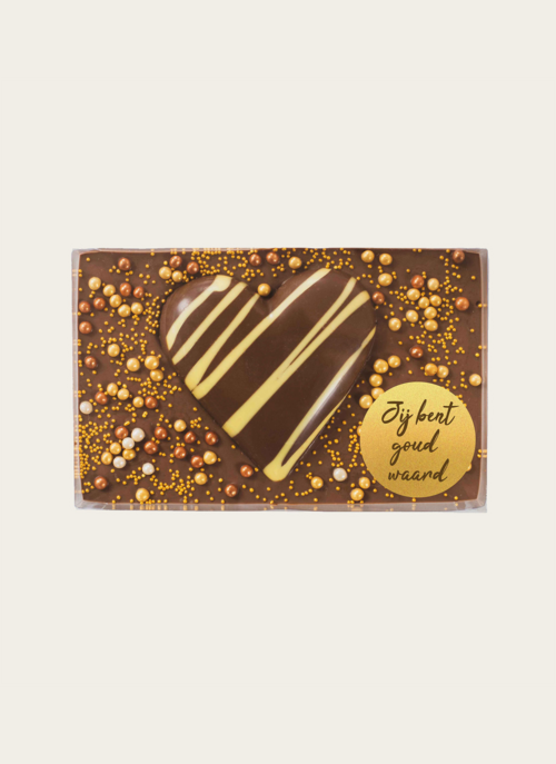 Brievenbus Chocolade Jij Bent Goud Waard | Hallmark Cadeau Chocolade |