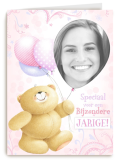 fotokaart forever friends hiep hiep hoera