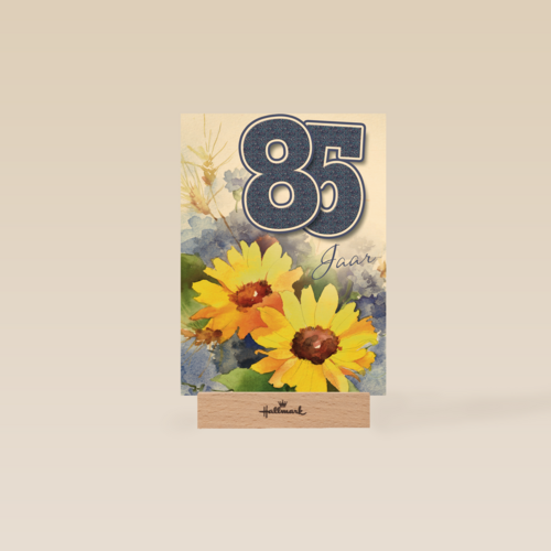 verjaardag leeftijden zonnebloemen 85