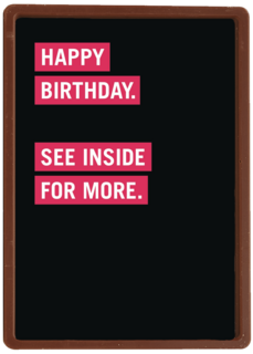happy birthday see inside for more