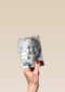 fotokaart staand zwart wit uitnodiging