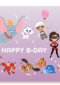 Felicitatiekaart Disney Pixar congrats