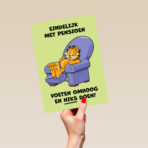 Garfield met pensioen