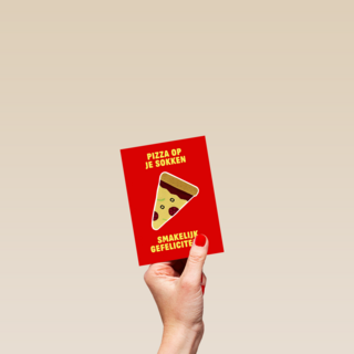 Eat My Socks Pizza gefeliciteerd