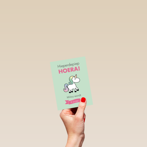 hierperdepiep hoera unicorn