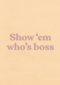goed gedaan kaart andc show them who is boss