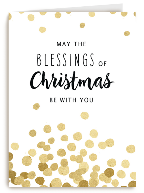kerst blessings religieus