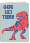 verjaardag kaart jurassic park gefeliciteerd