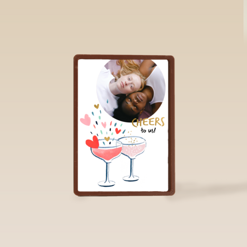 Cheers to us fotokaart
