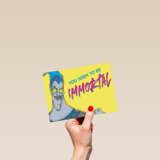 Disney Verjaardagskaart Hades Hercules