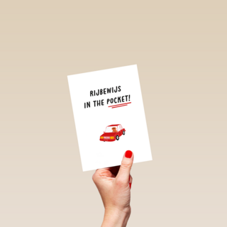 Rijbewijs in the pocket kaart