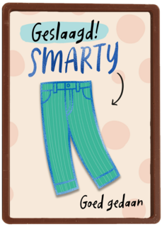 Geslaagd smarty pants
