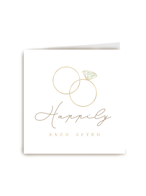 Happily ever after 2 trouwringen