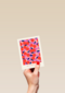 Beterschapskaart met rood fruit