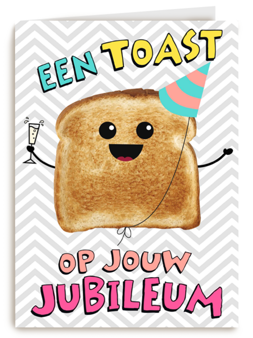 toast op jouw jubileum