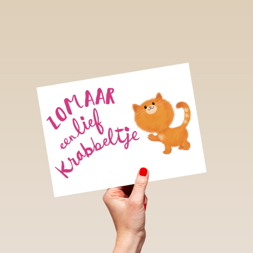zomaar een lief krabbeltje