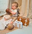 Sfeer BamBam Vintage Voetbal Kraamcadeau