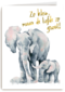 de grote liefde van een olifant