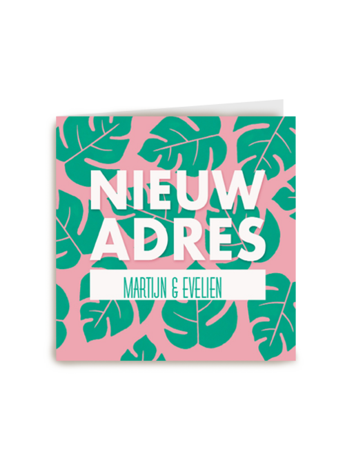 botanical kaart nieuw adres