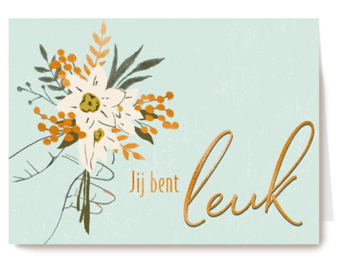 zomaar kaart jij bent leuk