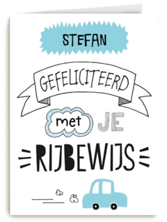 rijbewijs geslaagd gefeliciteerd met je rijbewijs