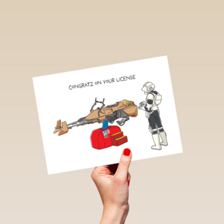 Star Wars Congratz license