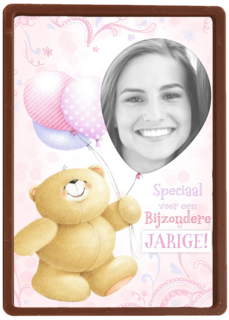 fotokaart forever friends hiep hiep hoera