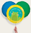 Ballonnentros Opkikker Groen Blauw