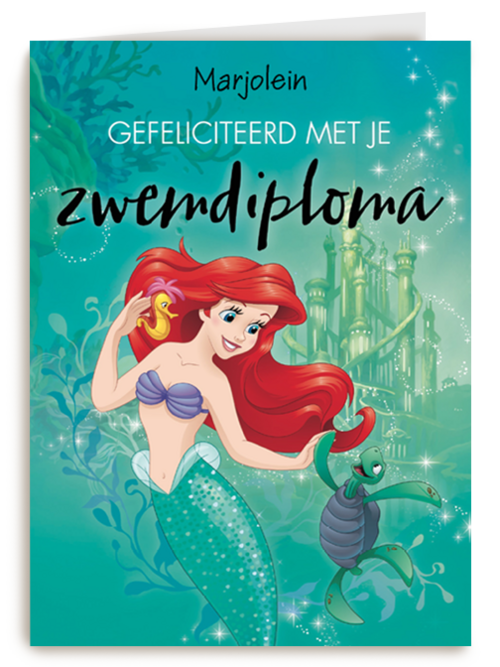 zwemdiploma disney ariel