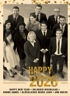 Nieuwjaar 2026 Fotokaart meertalig