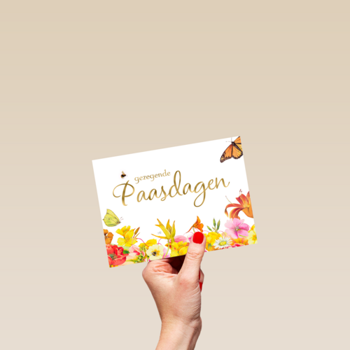 pasen kaart christelijk marjolein bastin vlinder