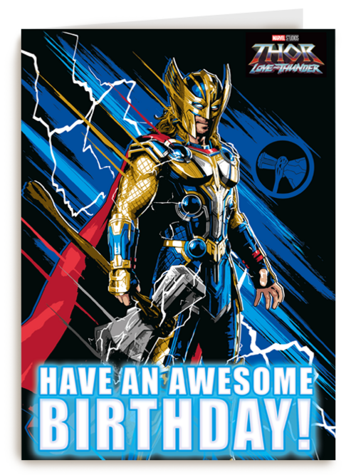 Verjaardagskaart Thor Have an awesome birthday