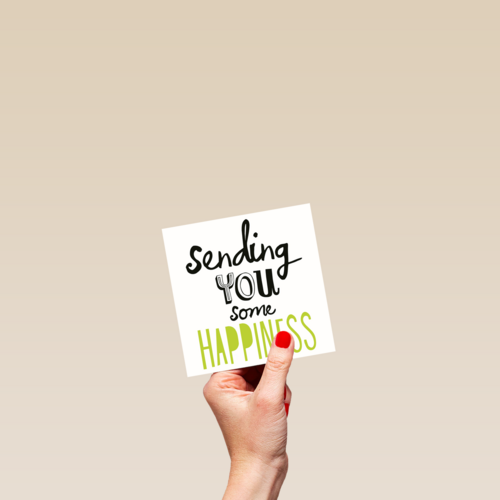 sending you some happiness