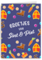 groetjes van sint en piet met veel strooigoed