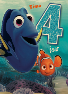 verjaardag leeftijden nemo 4 jaar