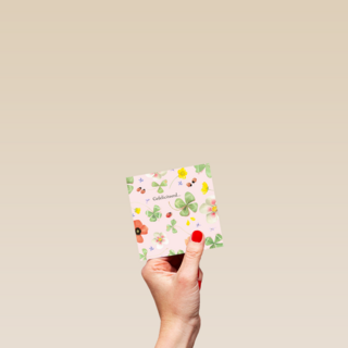 Kaart flowers by Marjolein Bastin Gefeliciteerd