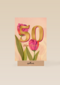 Verjaardagskaart vrouw 50 van harte